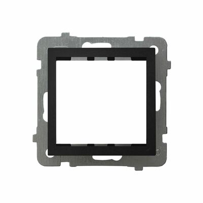 Adapter podtynkowy systemu Ospel45 Czarny metalik - AP45-1G/m/33 As