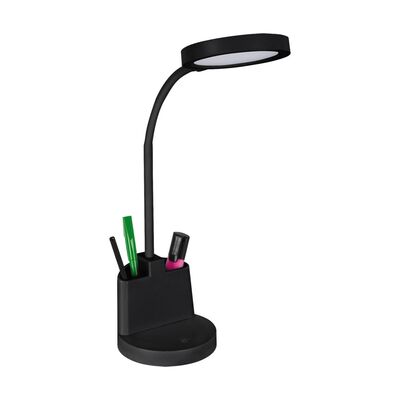 Lampka biurkowa LABOR LED BLACK 520lm 3900K b.neutralna Czarny Ideus Strühm - 03824
