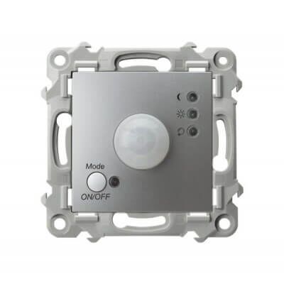 Elektroniczny czujnik ruchu Srebrny Ospel Szafir - ŁP-16Z/m/18