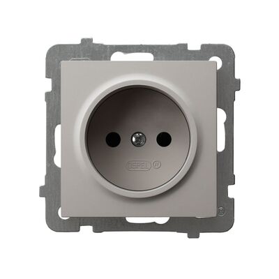 Gniazdo pojedyncze bez uziemienia Kaszmir - GP-1G/m/82 As