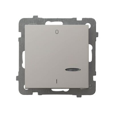 Łącznik dwubiegunowy z podświetleniem Kaszmir - ŁP-11GS/m/82 As