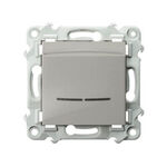 Łącznik hotelowy z podświetleniem Kaszmirowy beż Ospel Szafir - ŁP-15ZS/m/83