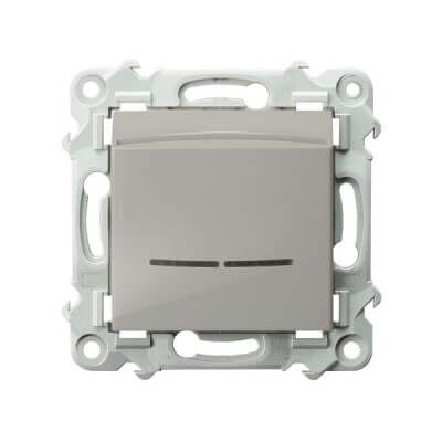 Łącznik hotelowy z podświetleniem Kaszmirowy beż Ospel Szafir - ŁP-15ZS/m/83