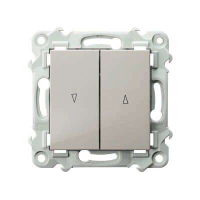 Łącznik żaluzjowy z blokadą mechaniczną Kaszmirowy beż Ospel Szafir - ŁP-7ZB/m/83