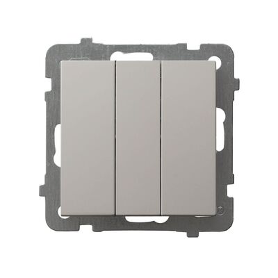 Przycisk potrójny zwierny Kaszmir - ŁP-24G/m/82 As