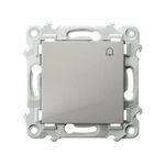 Przycisk zwierny dzwonek Kaszmirowy beż Ospel Szafir - ŁP-6Z/m/83