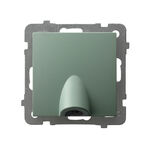 Przyłącz kablowy Zielony mat - GPPK-1G/m/84 As