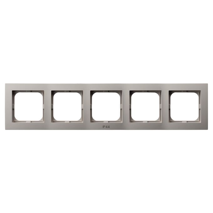 Ramka pięciokrotna do zestawów IP-44 Kaszmir - RH-5G/82 As
