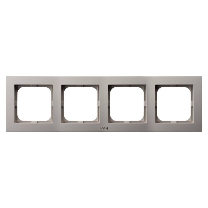 Ramka poczwórna do zestawów IP-44 Kaszmir - RH-4G/82 As
