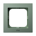 Ramka pojedyncza do zestawów IP-44 Zielony mat - RH-1G/84 As
