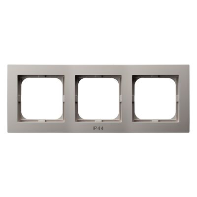 Ramka potrójna do zestawów IP-44 Kaszmir - RH-3G/82 As