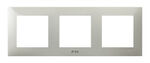 Ramka potrójna do zestawów IP-44 Kaszmirowy beż Ospel Szafir - RH-3Z/83