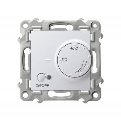 Regulator temperatury z czujnikiem napowietrznym Biały Ospel Szafir - RTP-1ZN/m/00