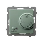 Regulator temperatury z czujnikiem napowietrznym Zielony mat - RTP-1GN/m/84 As