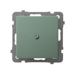 Zaślepka do ramki Zielony mat - Z-1G/m/84 As