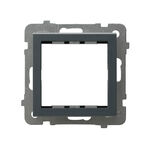 Adapter podtynkowy systemu Ospel45 Szary grafit - AP45-1R/m/73 Sonata