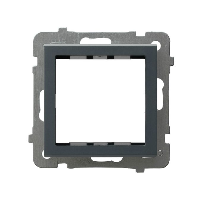 Adapter podtynkowy systemu Ospel45 Szary grafit - AP45-1R/m/73 Sonata