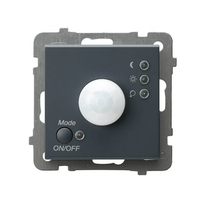 Elektroniczny czujnik ruchu Szary grafit - ŁP-16R/m/73 Sonata