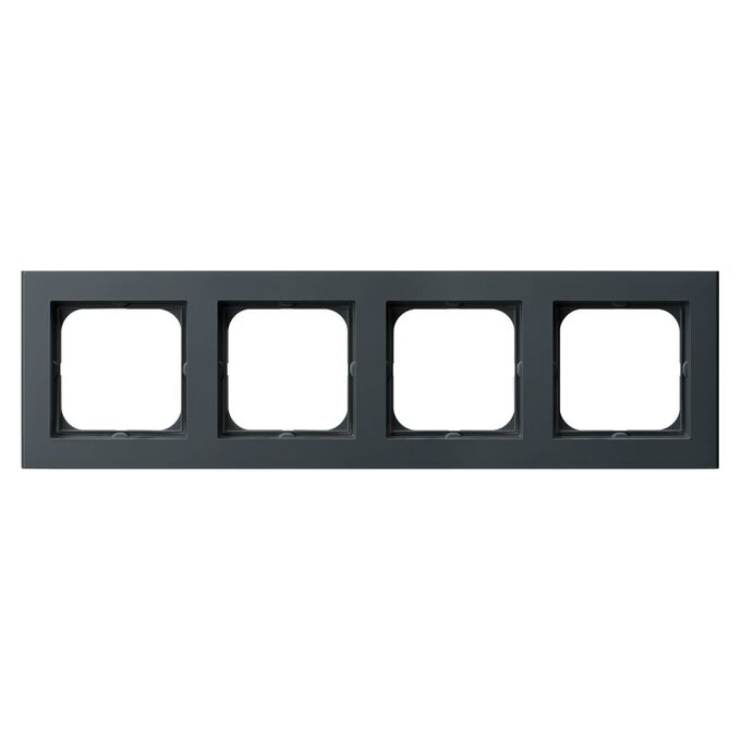 Ramka poczwórna Szary grafit - R-4R/73 Sonata