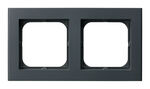 Ramka podwójna Szary grafit - R-2R/73 Sonata