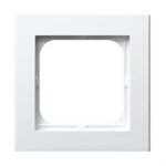 Ramka pojedyncza Biały połysk/Biała podstawa - R-1R/00/00 Sonata