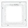 Ramka pojedyncza Biały połysk/Biała podstawa - R-1R/00/00 Sonata