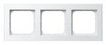 Ramka potrójna Biały połysk/Biała podstawa - R-3R/00/00 Sonata