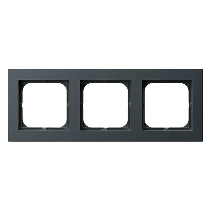 Ramka potrójna Szary grafit - R-3R/73 Sonata