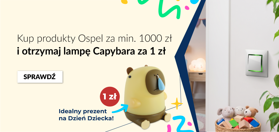 Lampa Kapibara za 1 zł 