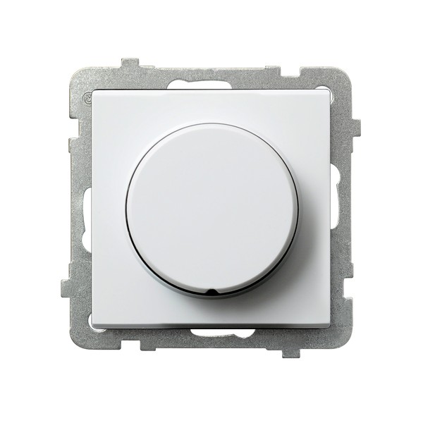 Ściemniacz uniwersalny do LED Biały połysk Sonata - ŁP-8RL2/m/00