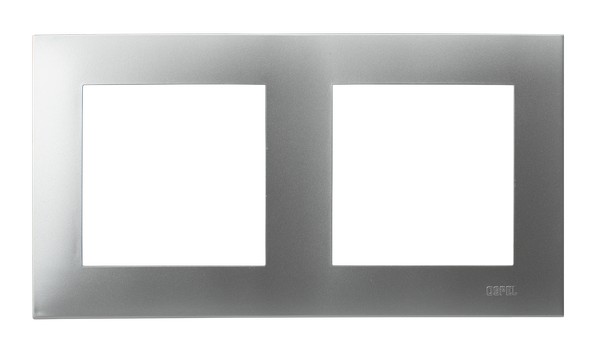 Ramka podwójna Srebrny Szafir - R-2Z/18