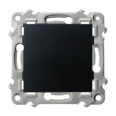 Zaślepka do ramki Czarny matowy Szafir - Z-1Z/m/33