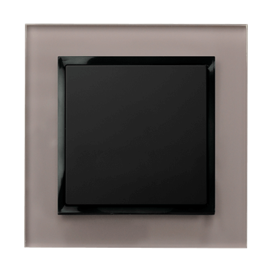 Ospel Impresja Czarny Metalik + szare szkło